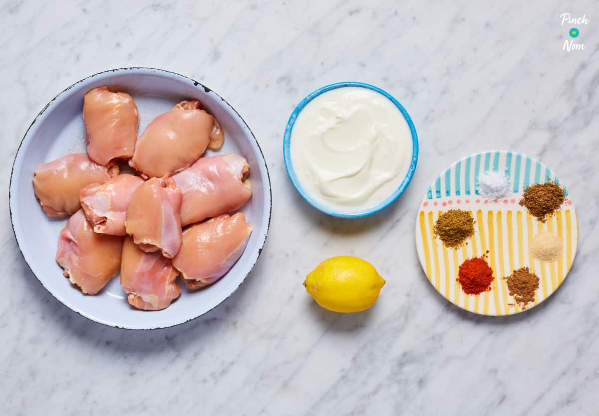 Chicken Gyros Kebabs - Pinch of Nom Slimming Recipes