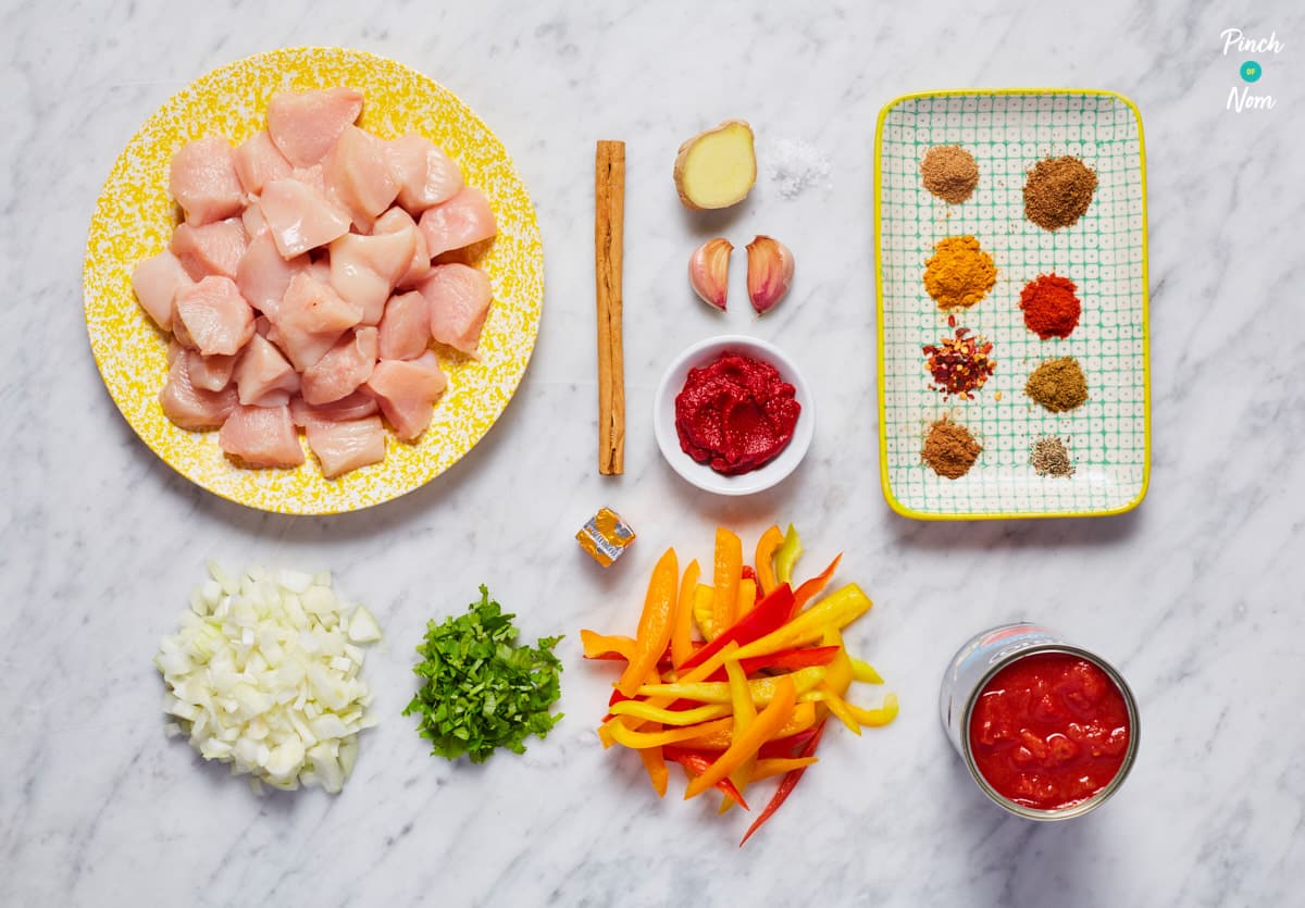 Chicken Balti Curry - Pinch of Nom Slimming Recipes