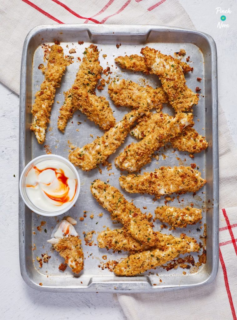 Chicken Goujons - Pinch of Nom Slimming Recipes