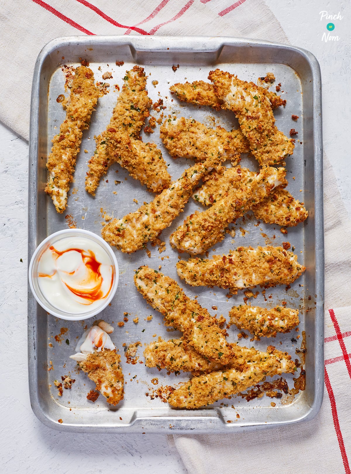 Chicken Goujons - Pinch of Nom Slimming Recipes