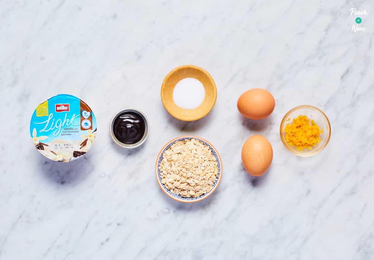 Chocolate Orange Baked Oats - Pinch of Nom Slimming Recipes