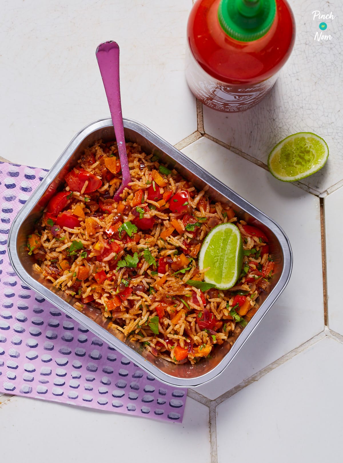 Indian Fried Rice - Pinch of Nom Slimming Recipes