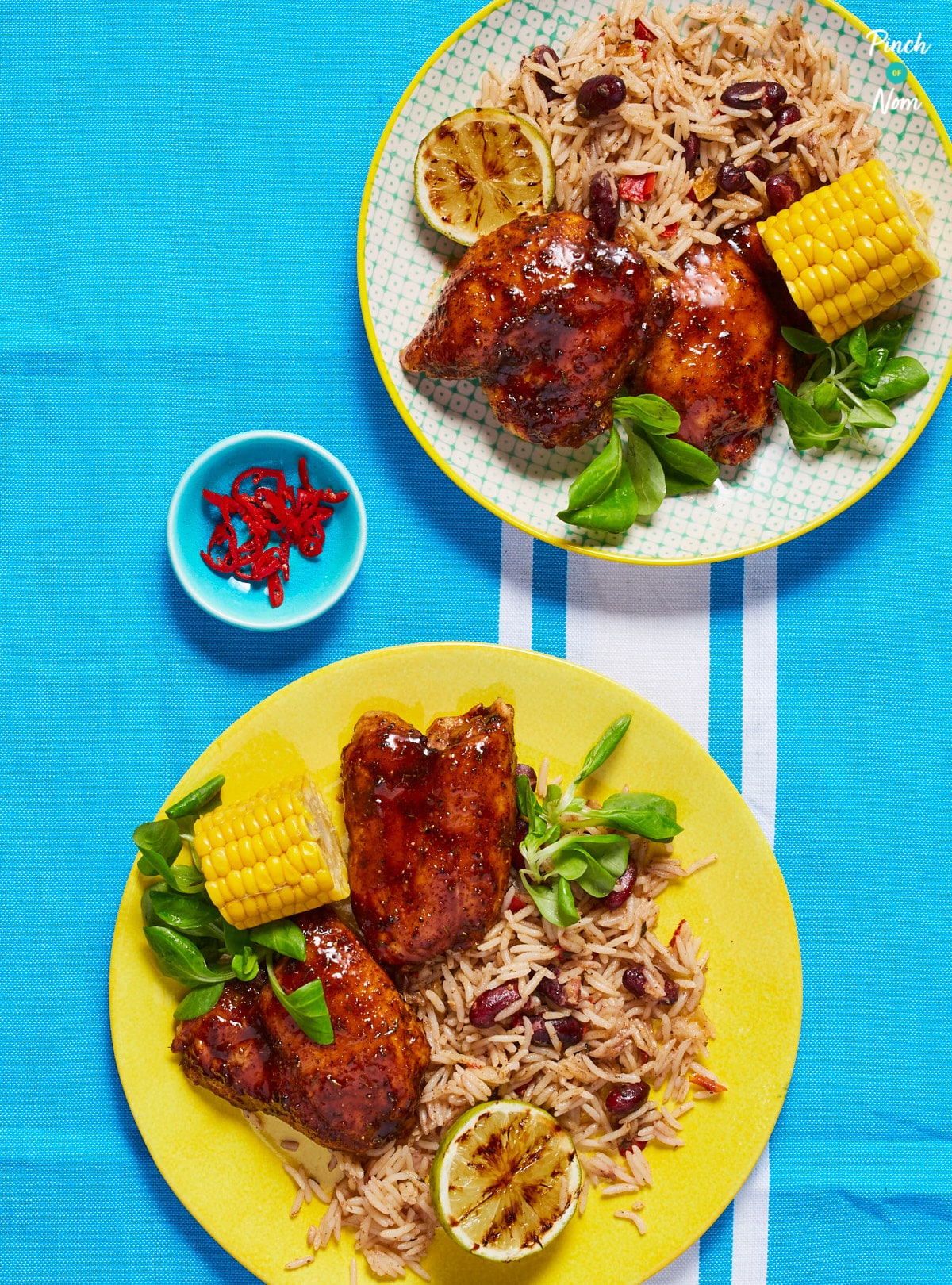Jerk Seasoned Chicken pinchofnom.com