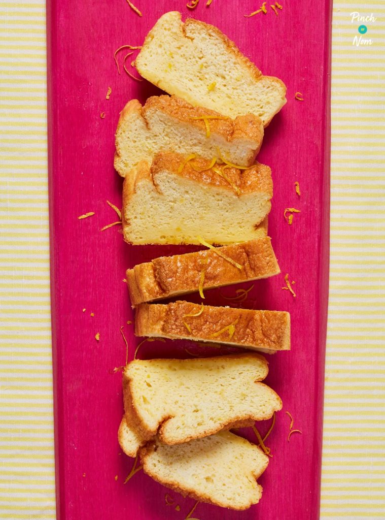 Lemon Drizzle Cake - Pinch of Nom Slimming Recipes