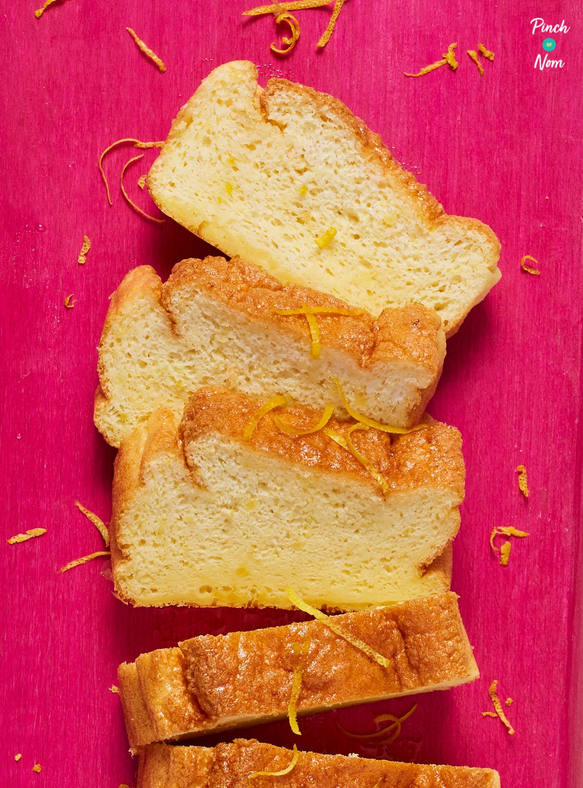 Lemon Drizzle Cake - Pinch of Nom Slimming Recipes