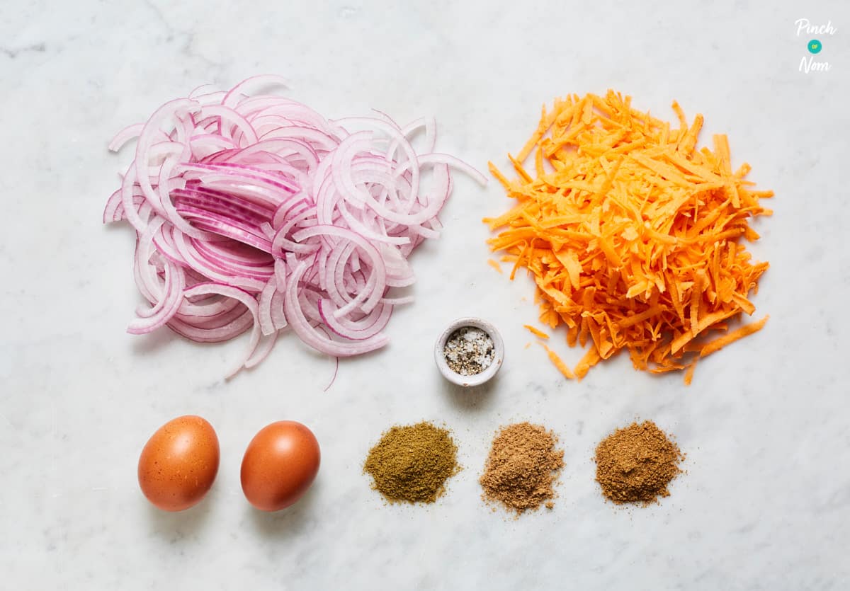 Onion Bhajis - Pinch of Nom Slimming Recipes