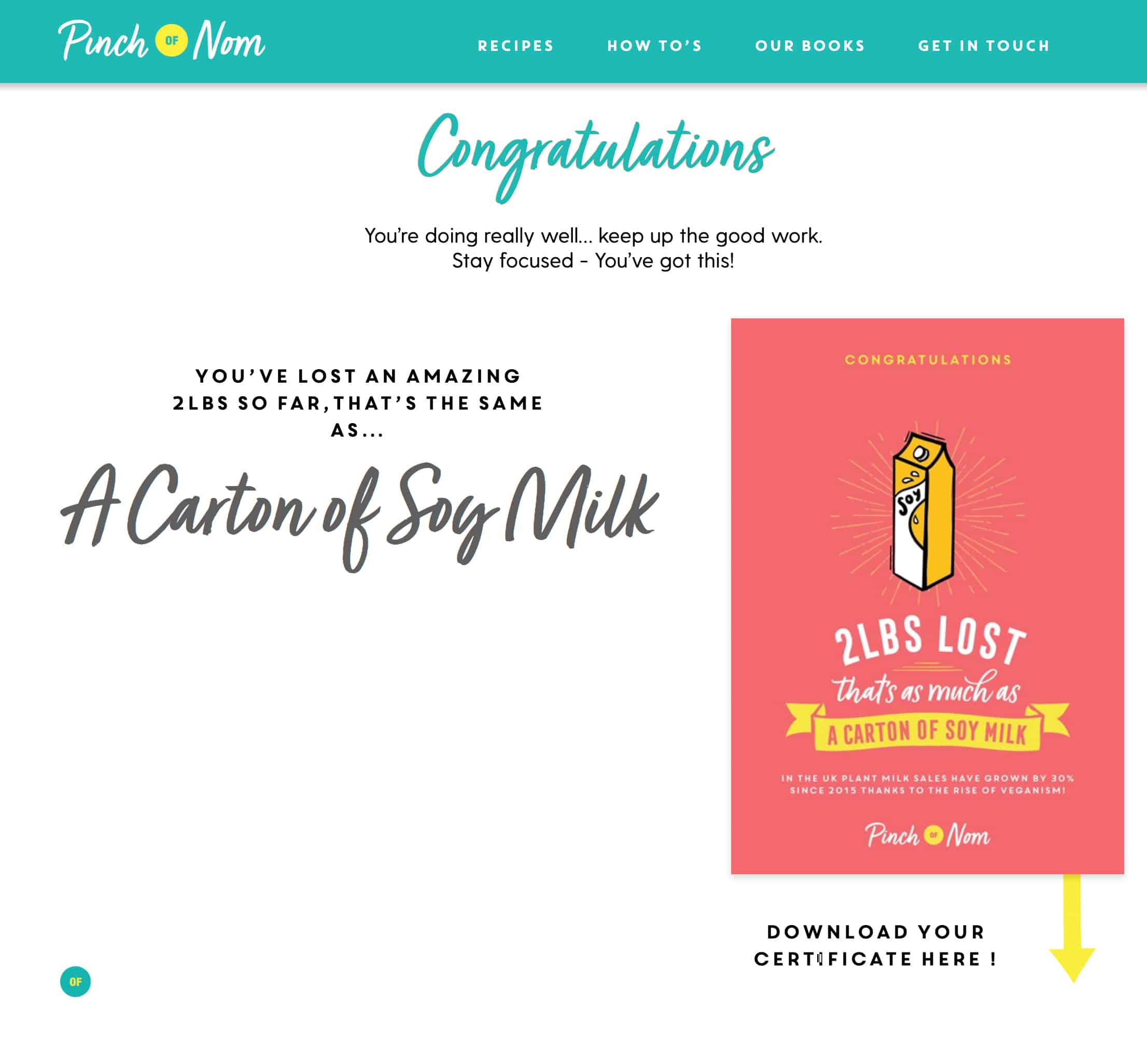 How to use our Weight Loss Tracker - Pinch of Nom