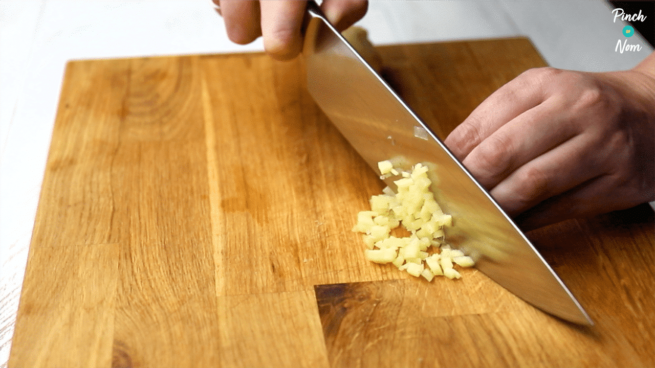 How To Peel And Prepare Ginger pinchofnom.com