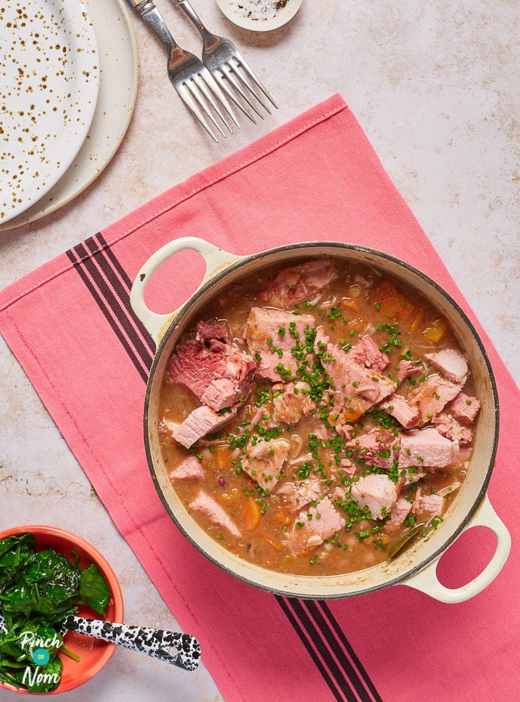Ham and Bean Casserole - Pinch of Nom Slimming Recipes