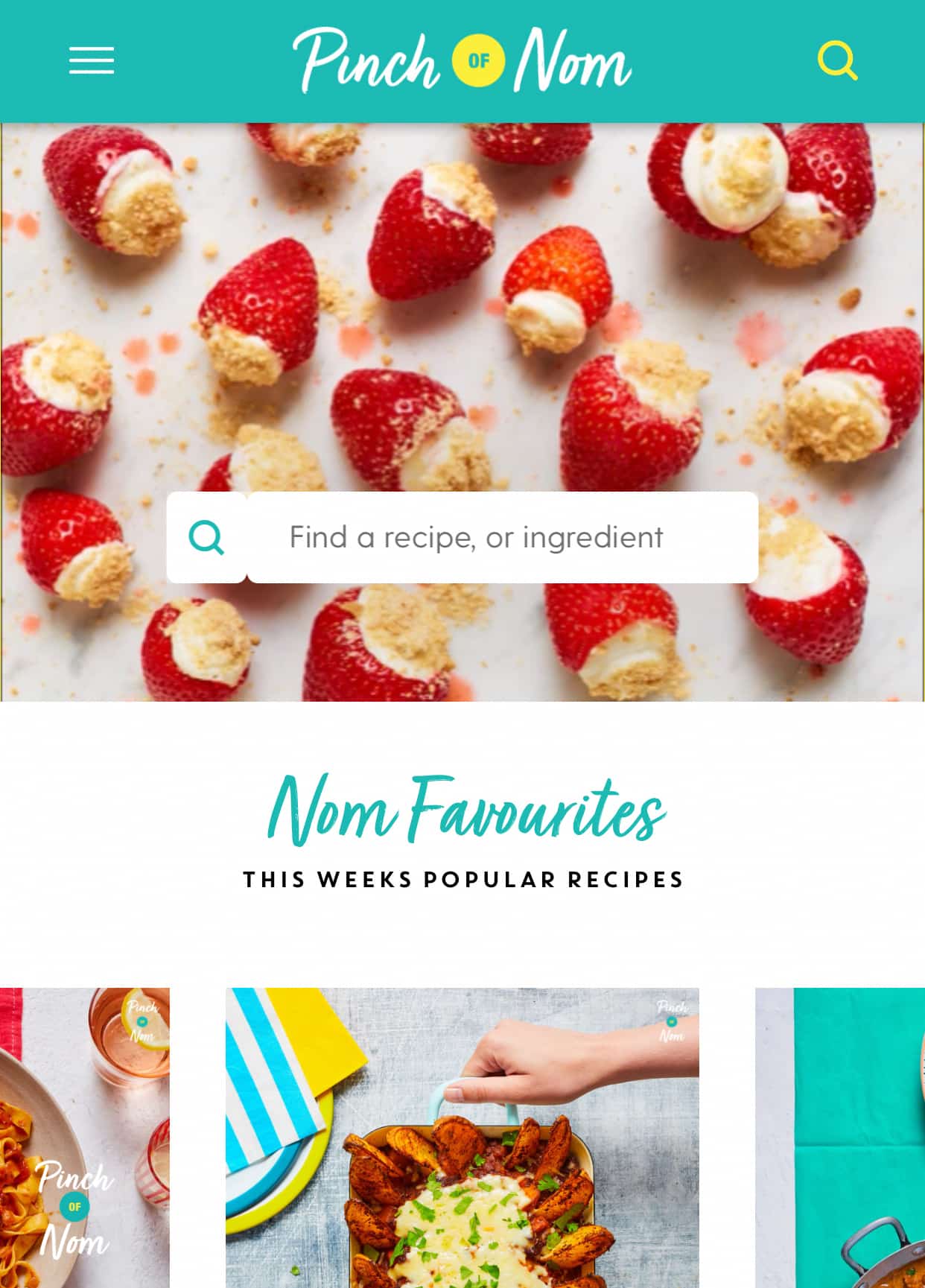 How to sign up and in to the website - Pinch of Nom