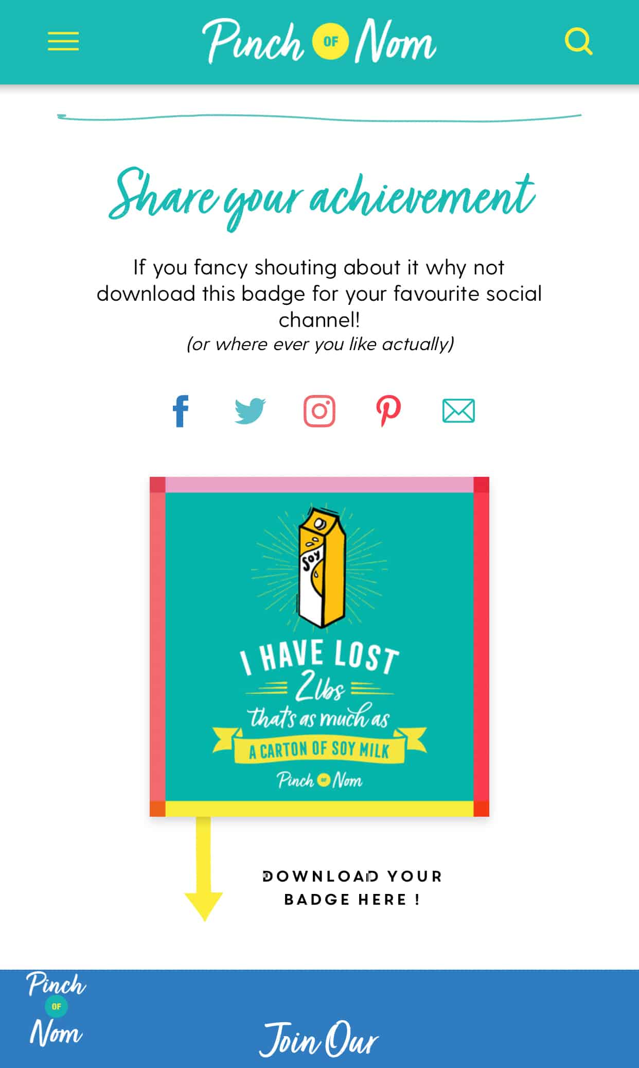 How to use our Weight Loss Tracker - Pinch of Nom