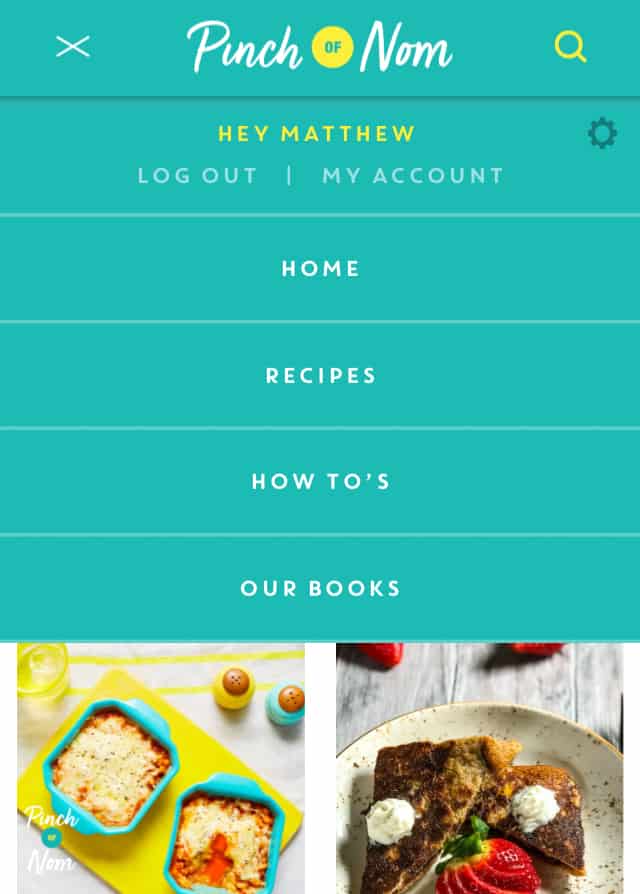 How To Save Your Favourite Recipes - Pinch Of Nom