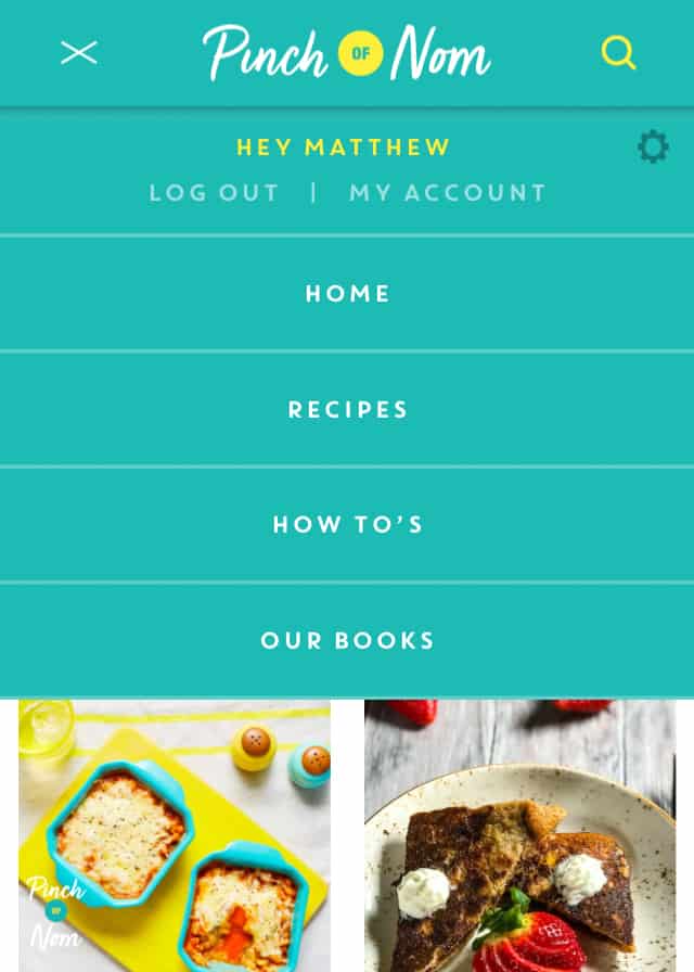 How to organise your saved recipes into folders - Pinch of Nom
