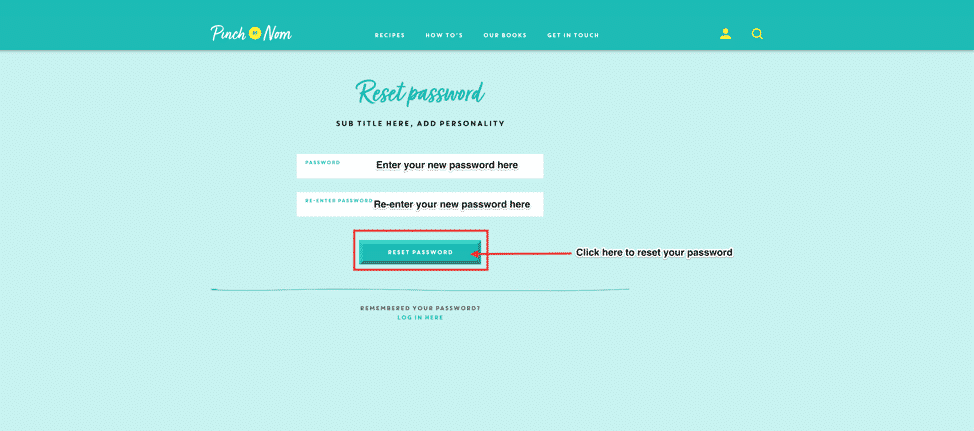 How to sign up and sign in to the website