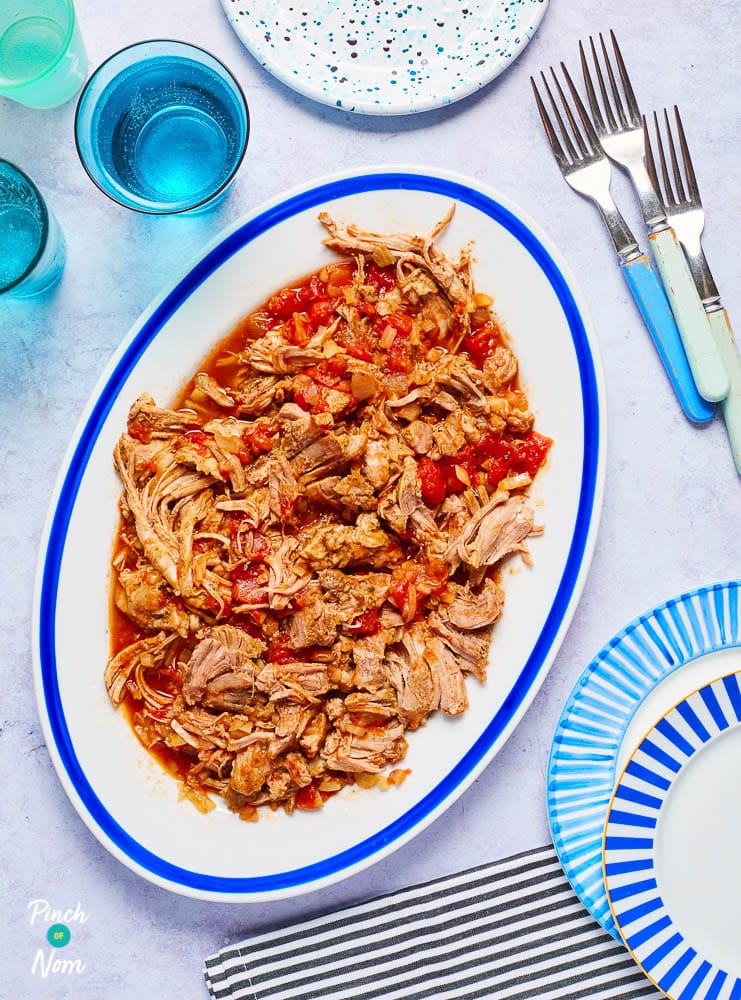 Pulled Pork - Pinch of Nom Slimming Recipes