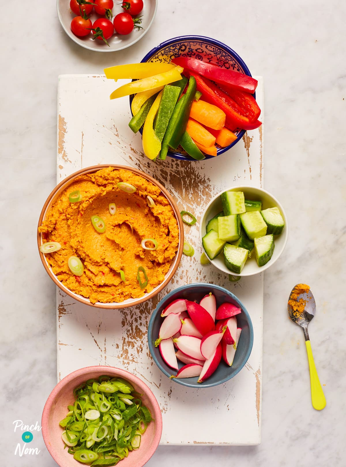 Chickpea Tikka Dip pinchofnom.com