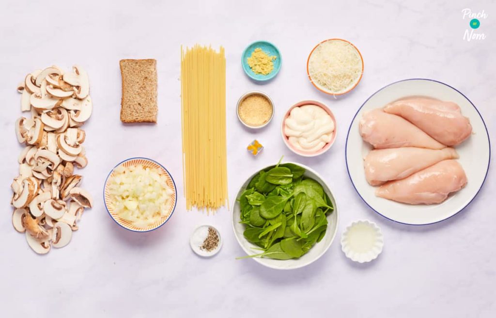 Chicken Tetrazzini - Pinch of Nom Slimming Recipes