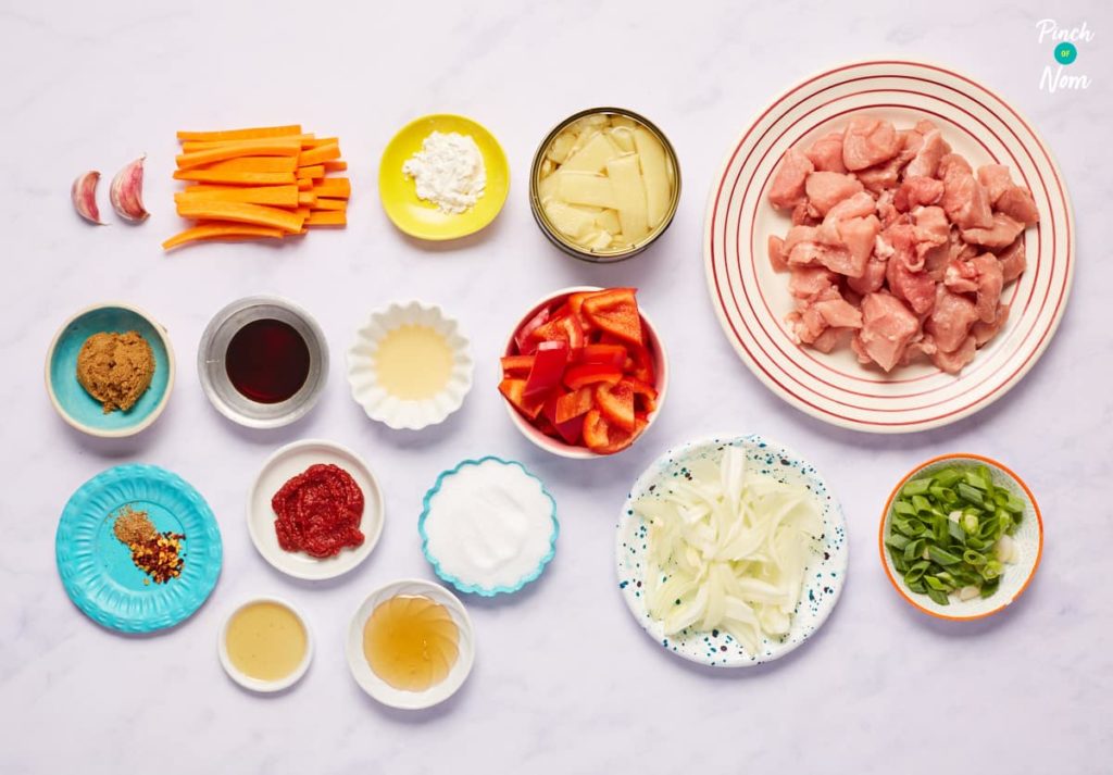 Kung Po Pork - Pinch of Nom Slimming Recipes