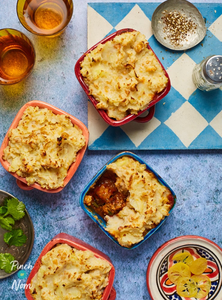 Moroccan Lamb Pie - Pinch of Nom Slimming Recipes