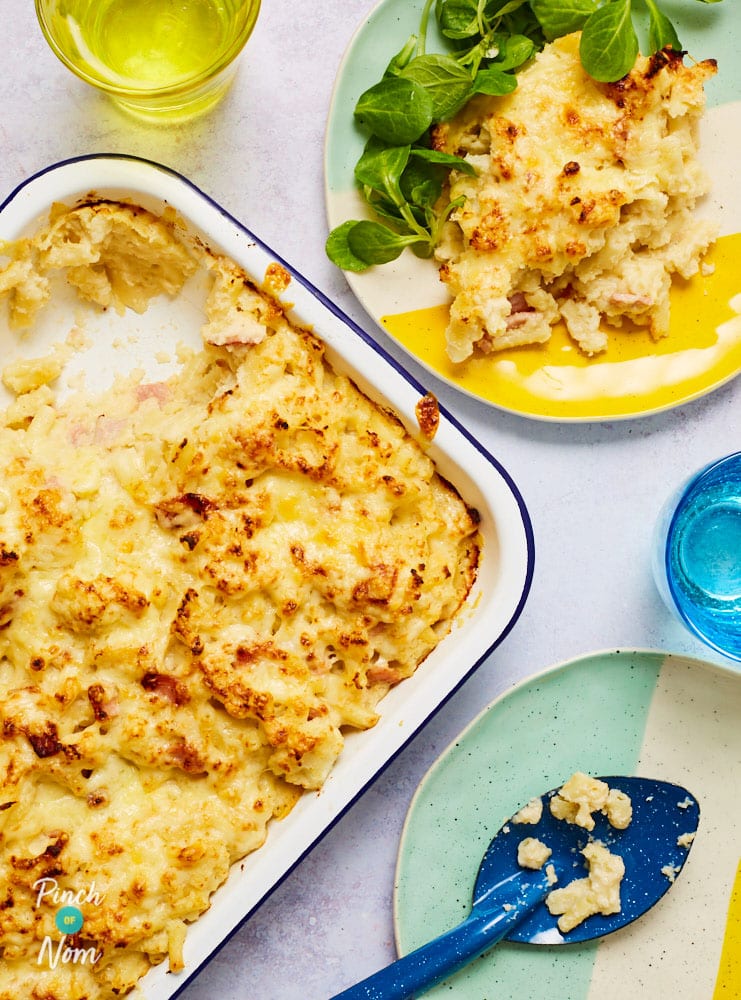Cauli Mac and Cheese - Pinch of Nom Slimming Recipes