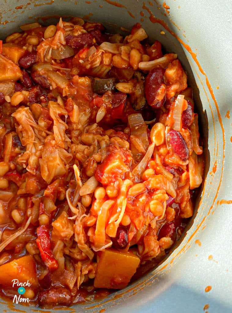 Vegan Campfire Stew - Pinch of Nom Slimming Recipes