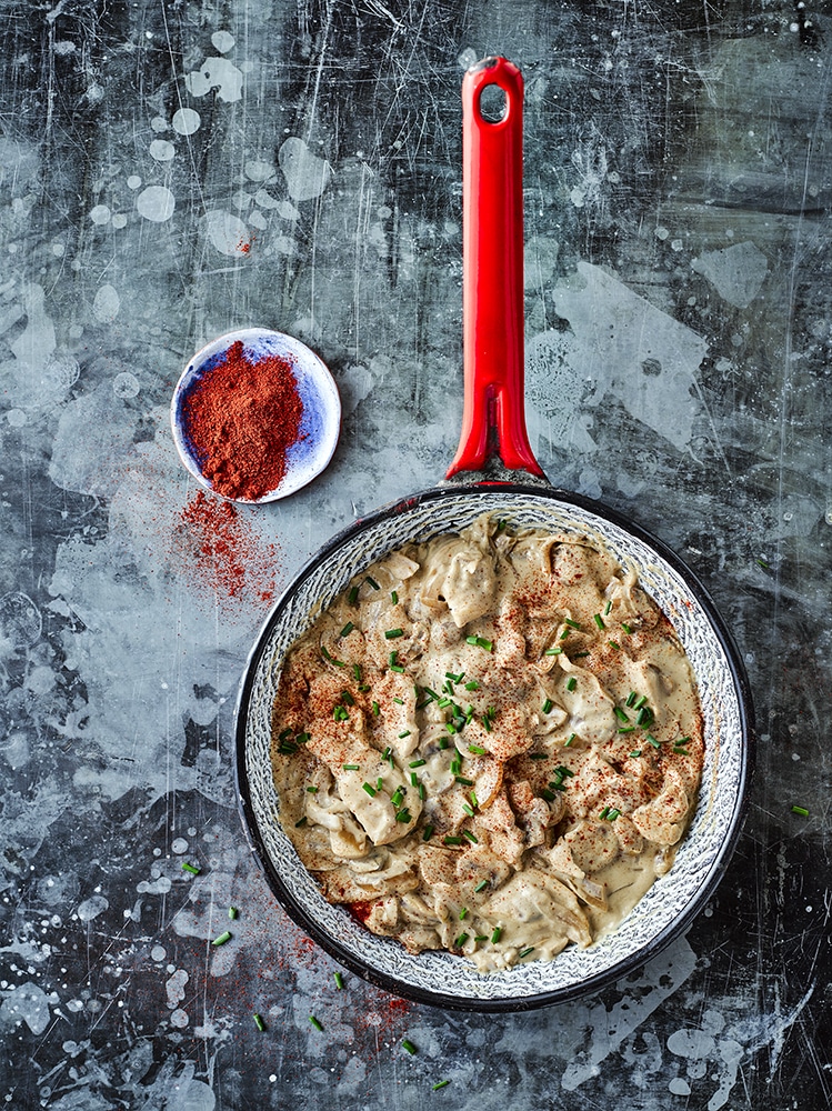 Creamy Garlic Chicken | Pinch of Nom Slimming Recipes