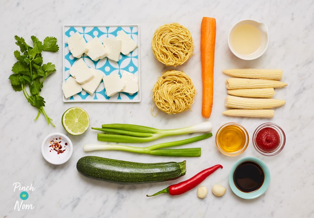 Bang Bang Noodles - Pinch of Nom Slimming Recipes