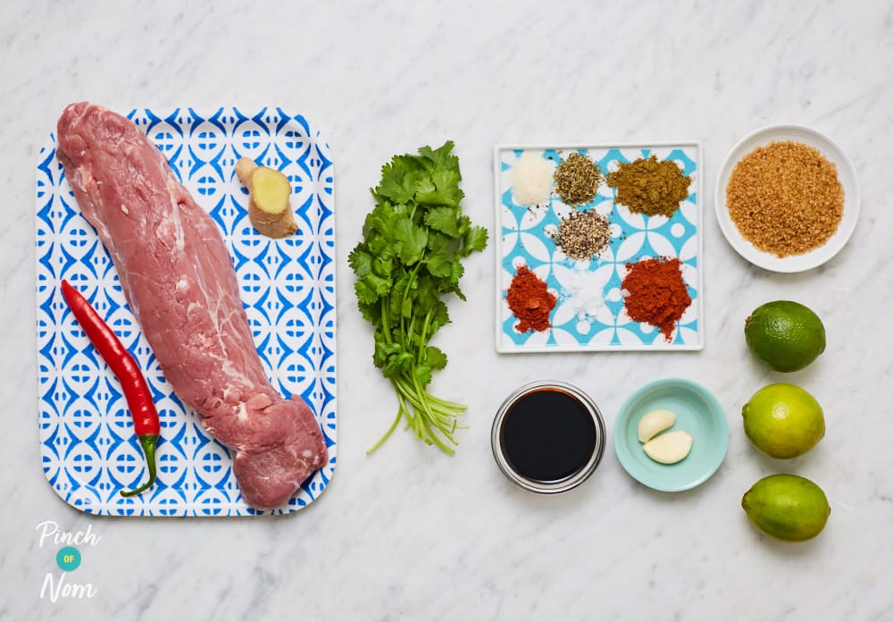 Mexican Pork Fillet - Pinch of Nom Slimming Recipes