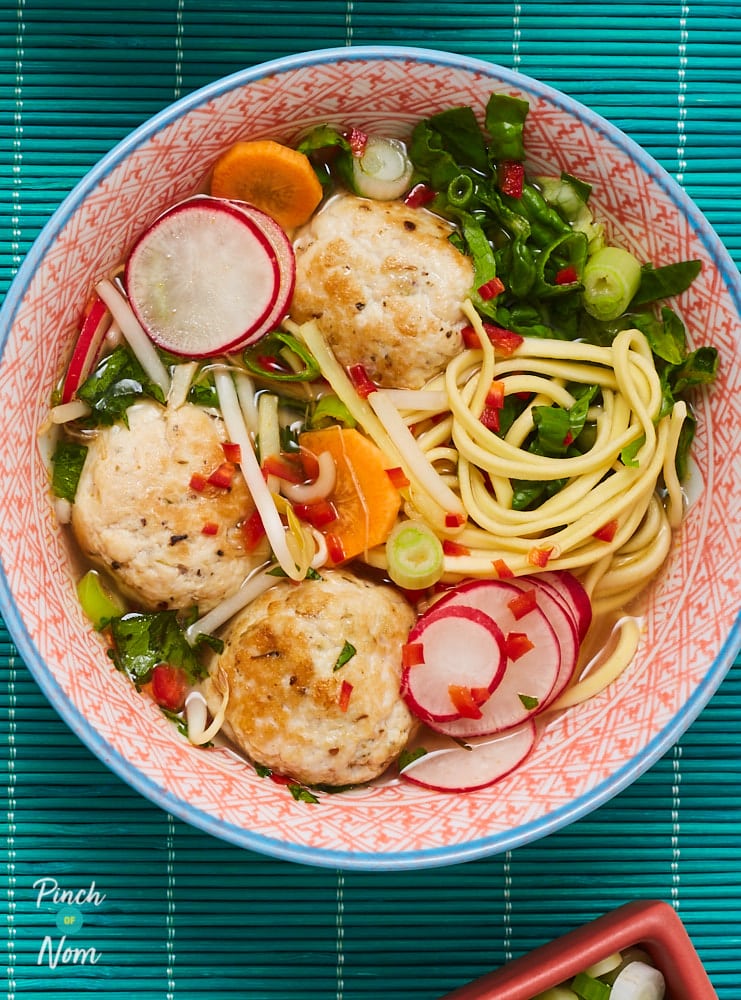 Turkey Bun Cha - Pinch of Nom Slimming Recipes