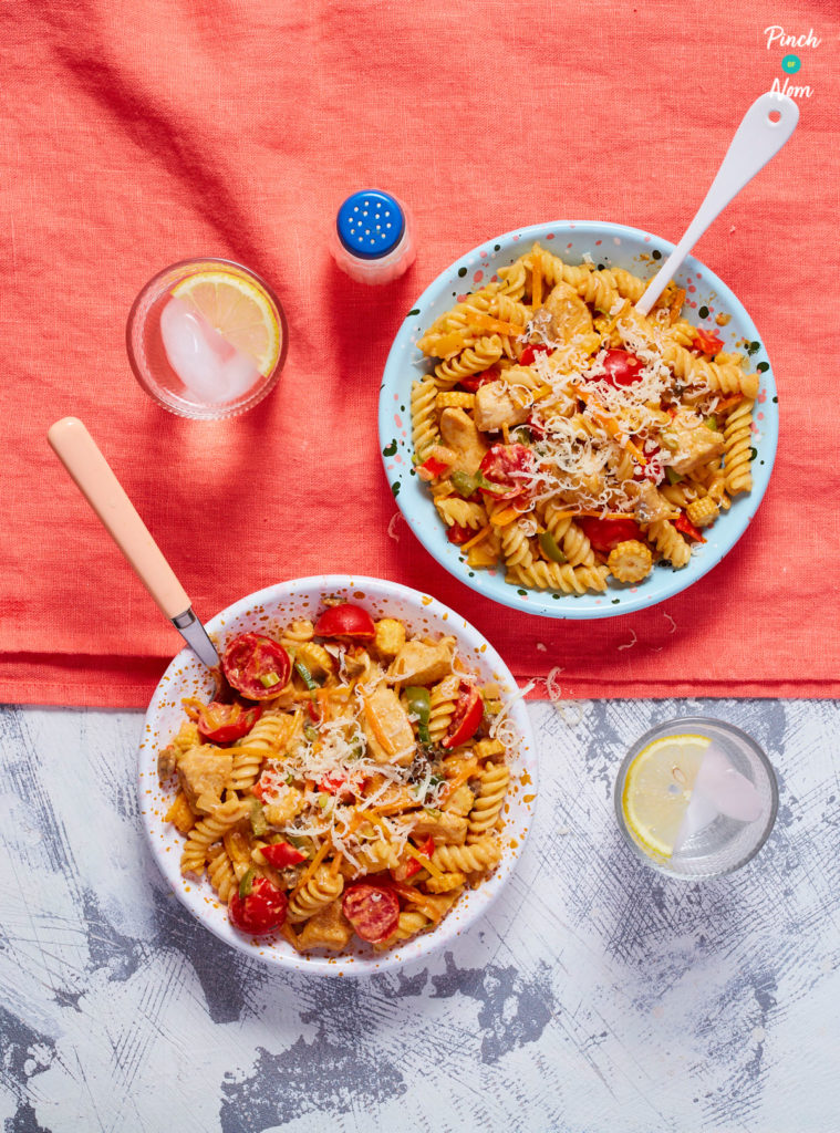 Creamy Cajun Chicken Pasta - Pinch of Nom Slimming Recipes