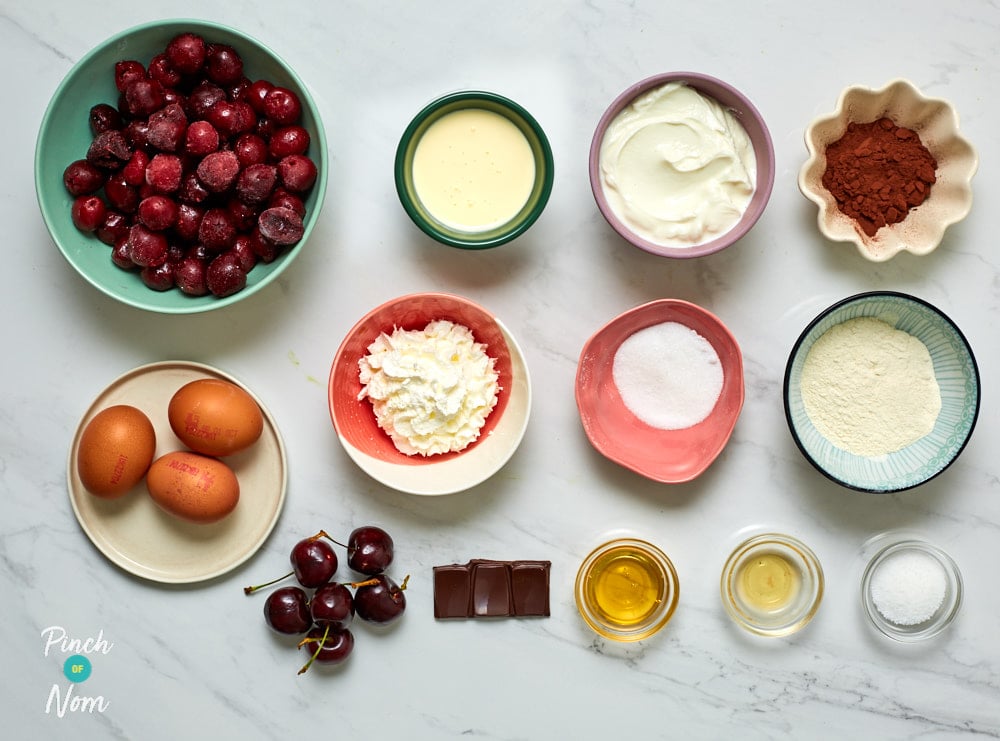 Black Forest Desserts - Pinch of Nom Slimming Recipes