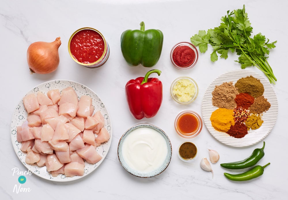 Chilli Chicken Masala - Pinch of Nom Slimming Recipes