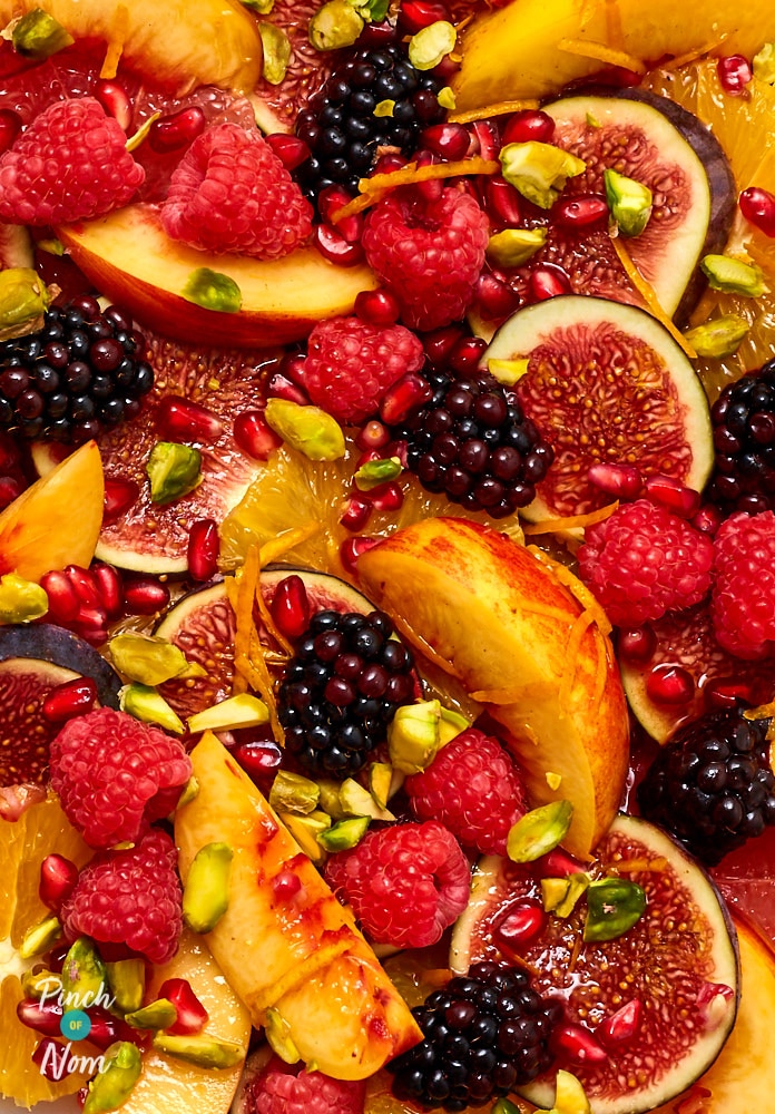 Festive Fruit Salad - Pinch of Nom Slimming Recipes