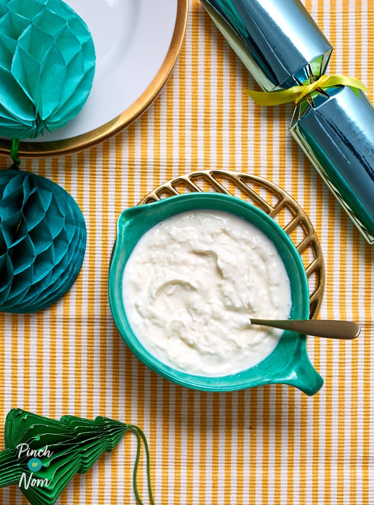 Horseradish Sauce - Pinch of Nom Slimming Recipes