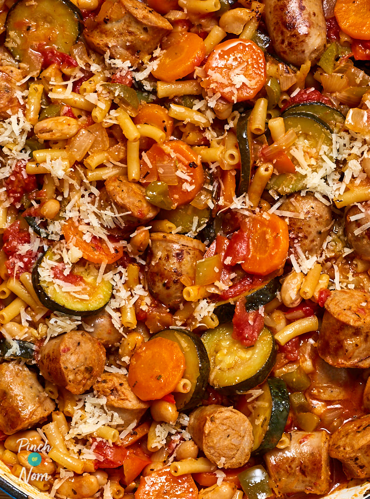 Italian Sausage Stew - Pinch of Nom Slimming Recipes
