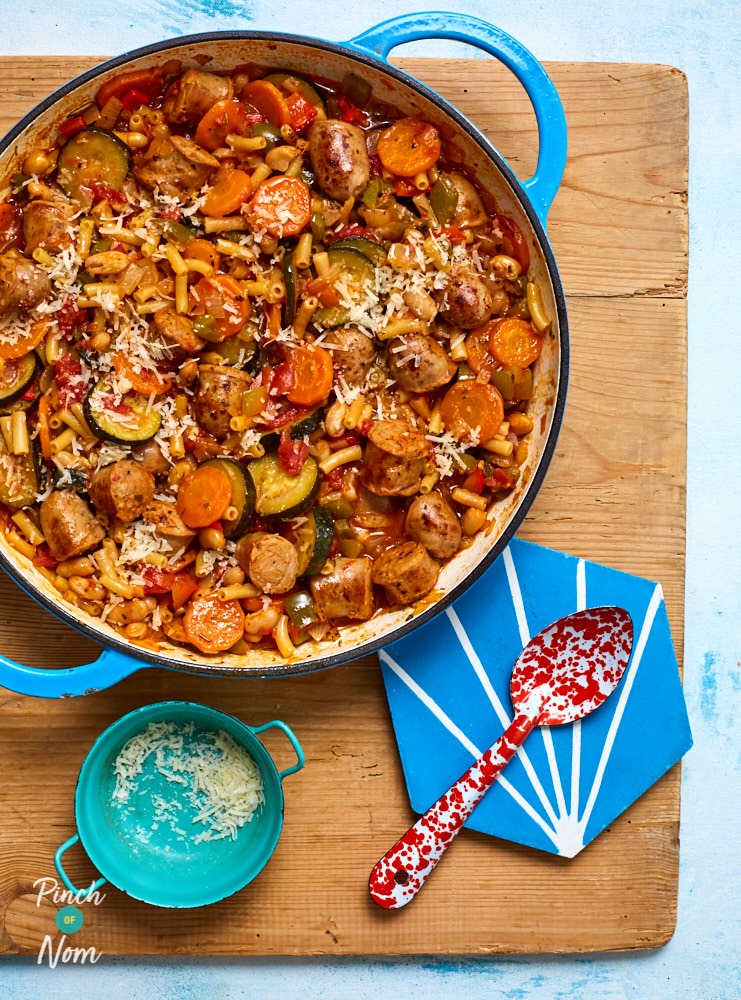 Italian Sausage Stew - Pinch of Nom Slimming Recipes