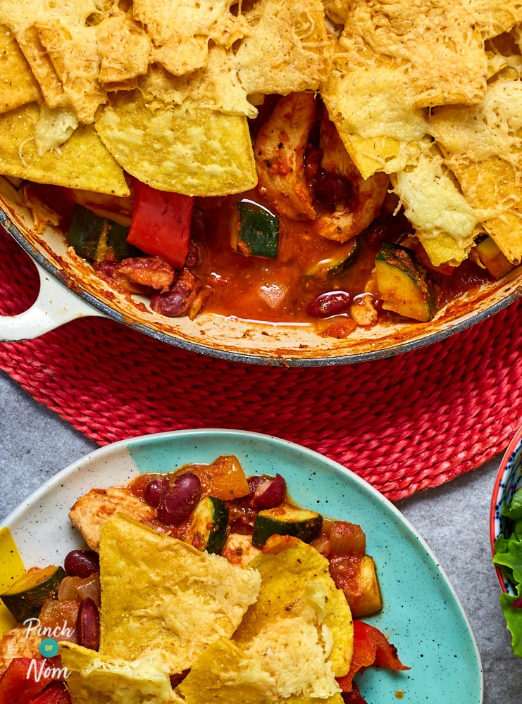 Mexican Chicken Bake - Pinch of Nom Slimming Recipes