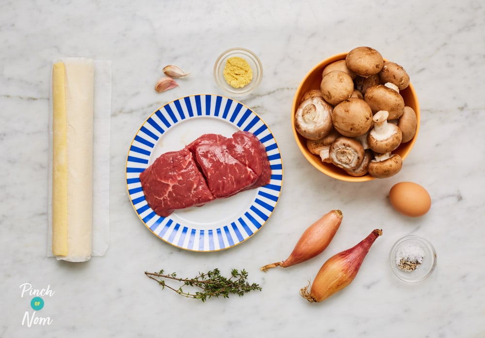 Beef Wellington - Pinch of Nom Slimming Recipes