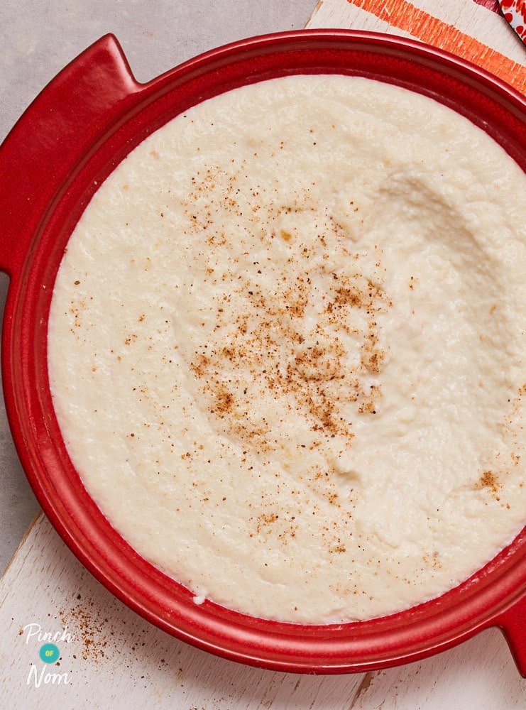 Christmas Bread Sauce - Pinch of Nom Slimming Recipes