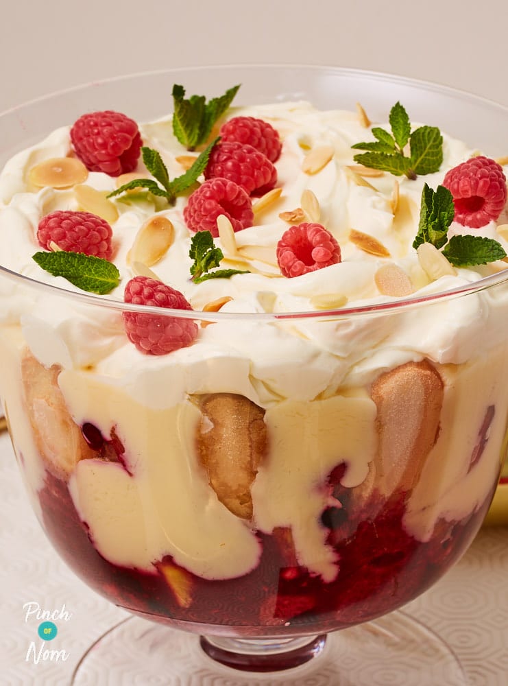 Christmas Trifle - Pinch of Nom Slimming Recipes