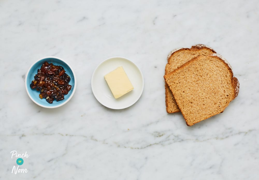 Mince Pie Cheese Toastie_- Pinch of Nom Slimming Recipes