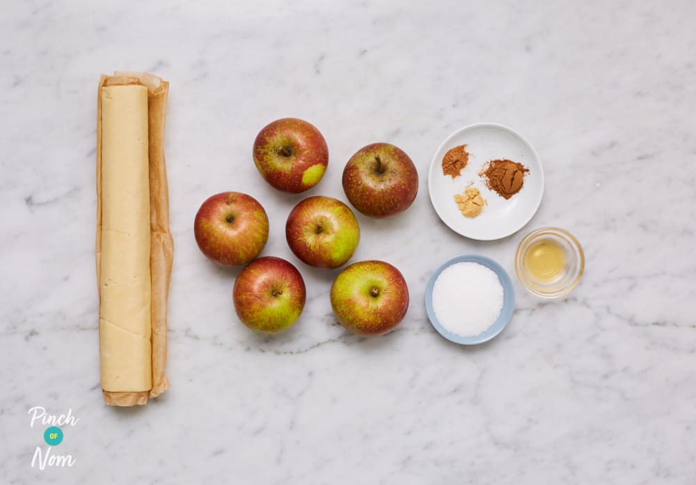 Mini Spiced Christmas Apple Pies - Pinch of Nom Slimming Recipes