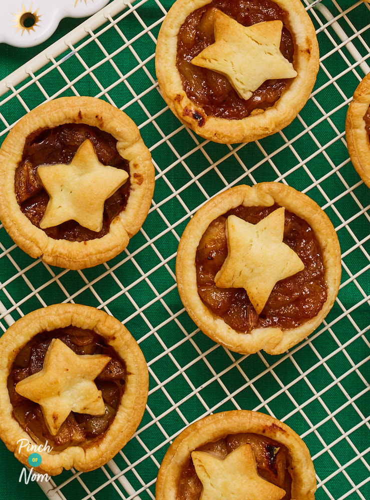 Mini Spiced Christmas Apple Pies - Pinch of Nom Slimming Recipes