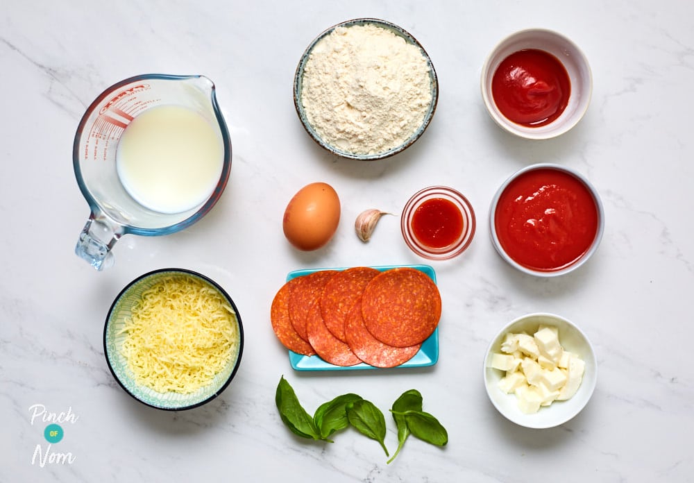 Pizza Waffles - Pinch of Nom Slimming Recipes