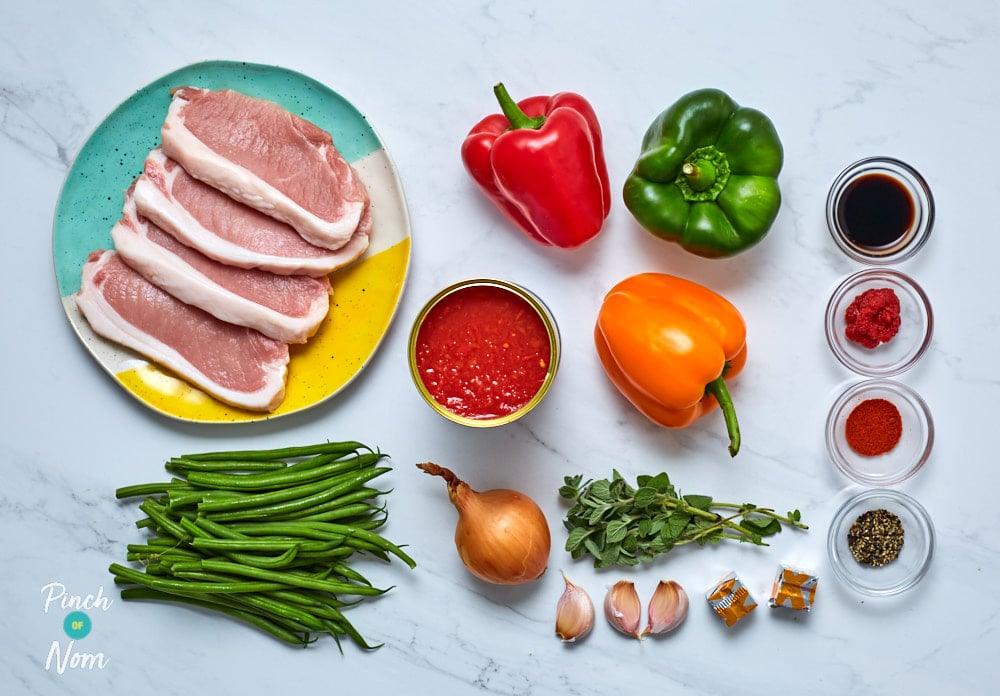 Pork and Pepper Stew - Pinch of Nom Slimming Recipes