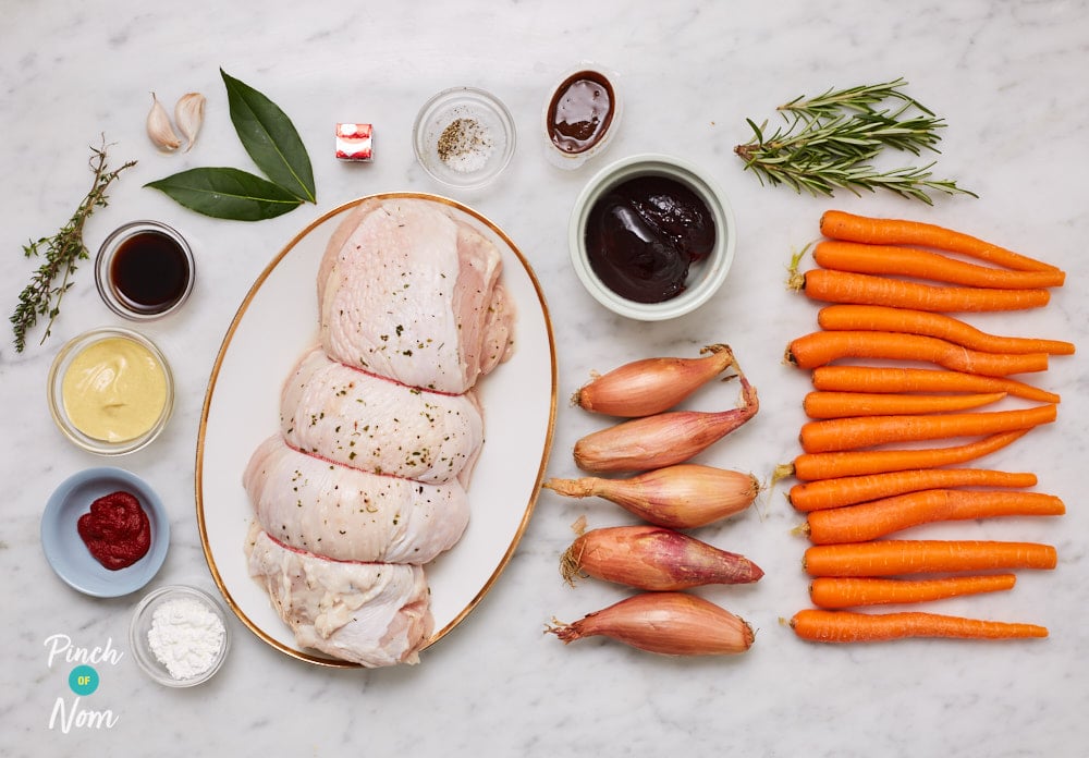 Slow Cooker Christmas Turkey Joint - Pinch of Nom Slimming Recipes
