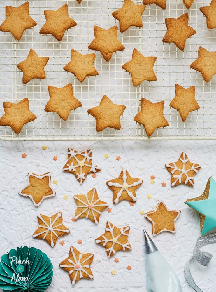 Spiced Christmas Biscuits - Pinch of Nom Slimming Recipes