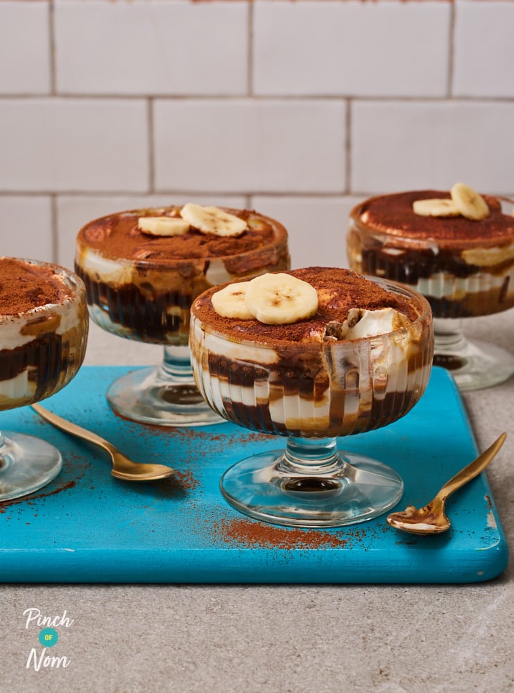 Banoffee Tiramisu pinchofnom.com