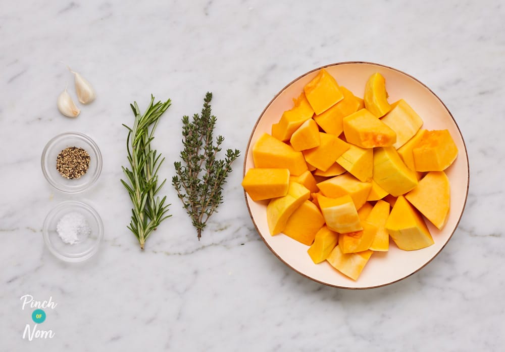 Butternut Squash Roasties - Pinch of Nom Slimming Recipes