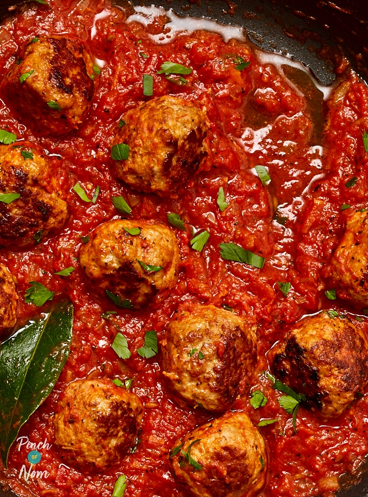 Spanish Meatballs | Pinch of Nom Slimming Recipes